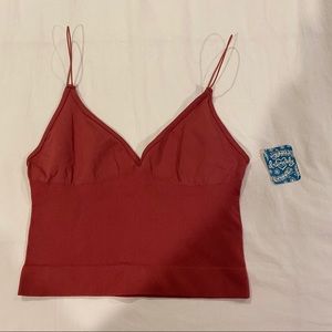 NWT Free People Ribbed Brami Tank Top